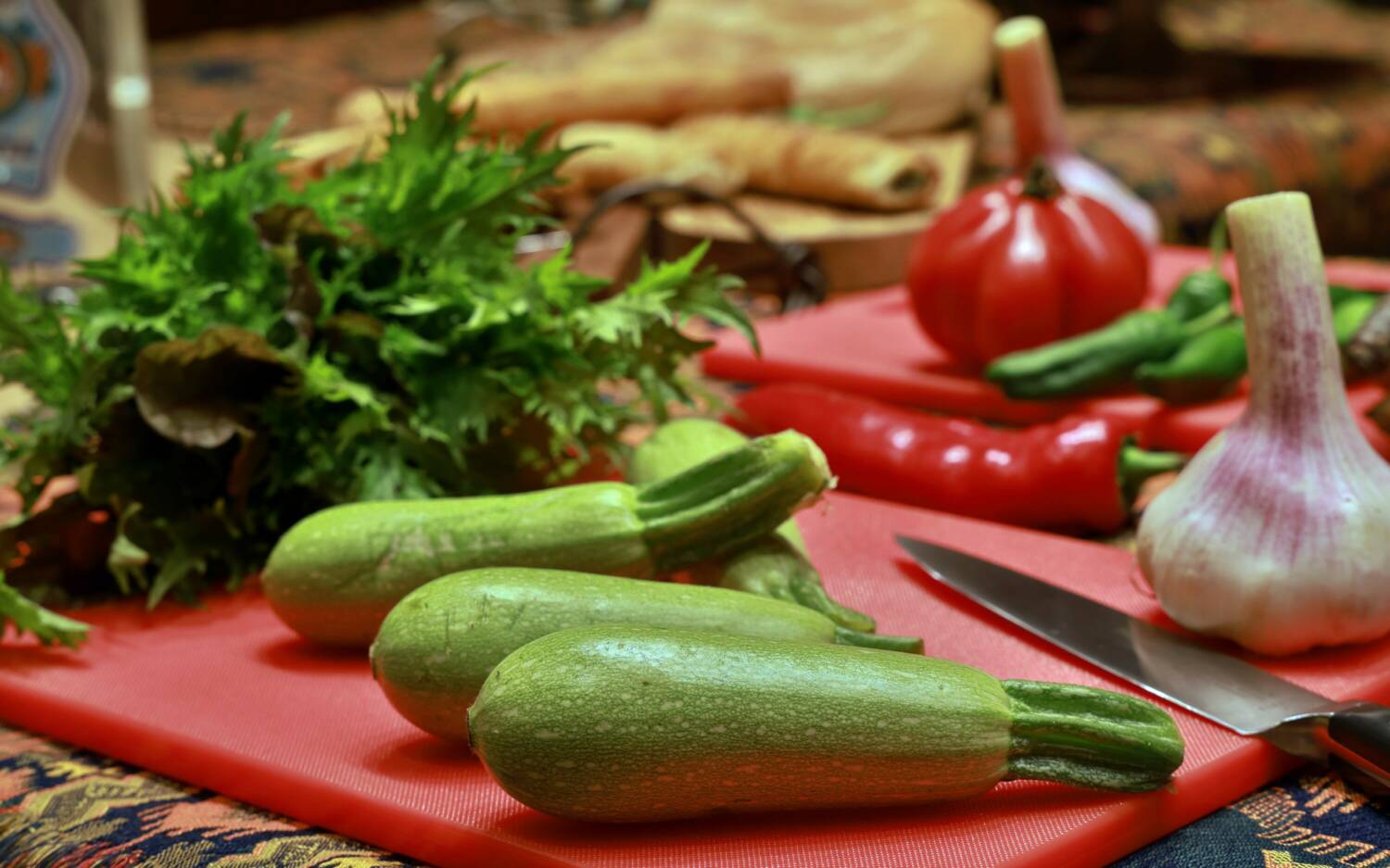 Gesund wird es mit frischem Gemüse / ©Jakob Touba