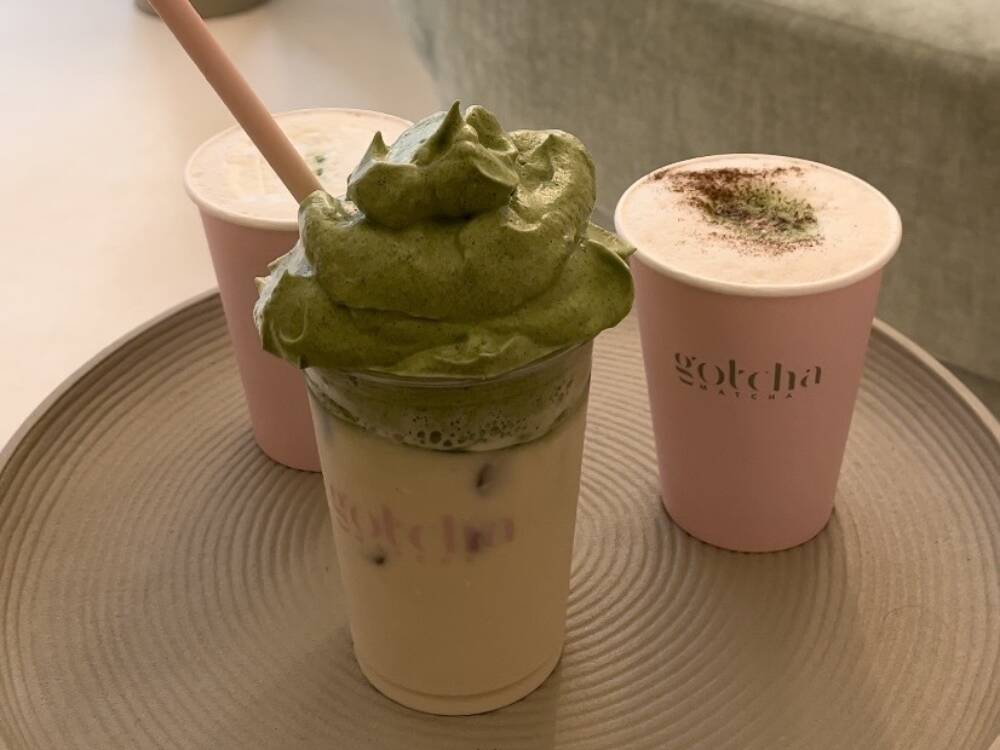 Matcha Lattes in jeder Variation gibt es nun im Gotcha Matcha  /© Tammy Kim Duong