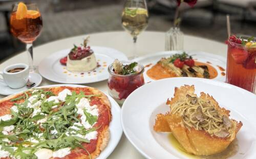 Das Carino in St. Georg bietet italienische Klassiker, die Zutaten sind dabei ausschließlich vegan oder vegetarisch / ©Carino
