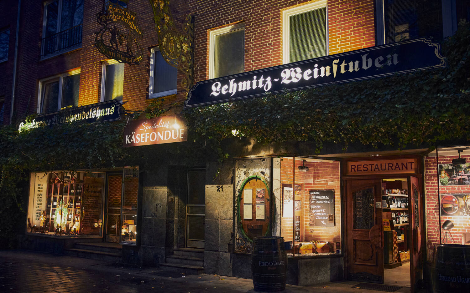 Fast 100 Jahre in Hamburg: Die Lehmitz Weinstuben schließen / ©Marc Sill