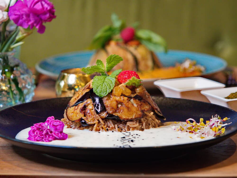 Orientalische Gerichte, angerichtet mit einem Augen fürs Detail / ©Malte Klauck