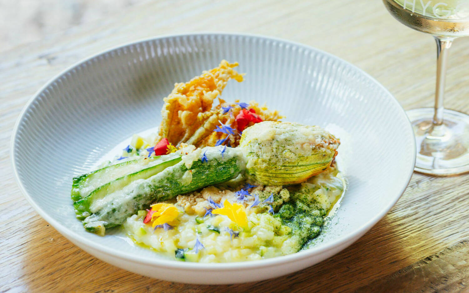 Risotto, Manchego und Zucchini harmonieren prächtig / ©Julia Schumacher