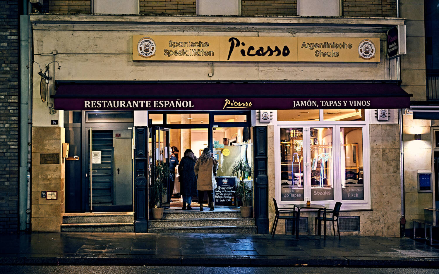 Spanische Spezialitäten: Mitten in der Hamburger City liegt das spanische Restaurante Picasso / ©Marc Sill