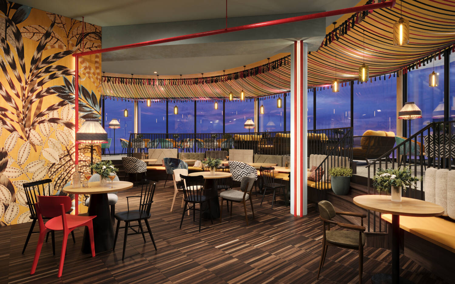 Das neue Karo&Paul by Frank Rosin verfügt über eine Bar, ein Restaurant und einen Private-Dining-Bereich / ©RIMC
