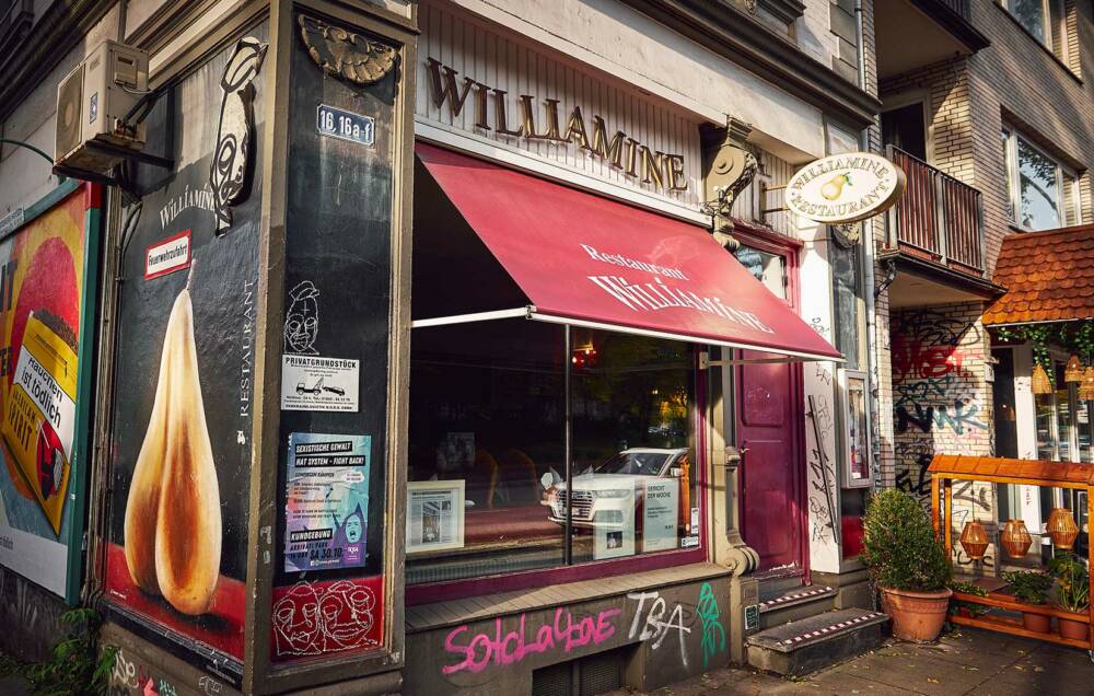 Das Williamine ist vielleicht das kleinste Restaurant in Eimsbüttel / ©Marc Sill
