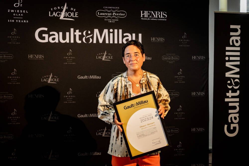 Douce Steiner wurde von Gault&Millau zur „Köchin des Jahres“ 2023/24 gewählt / ©Gault&Millau