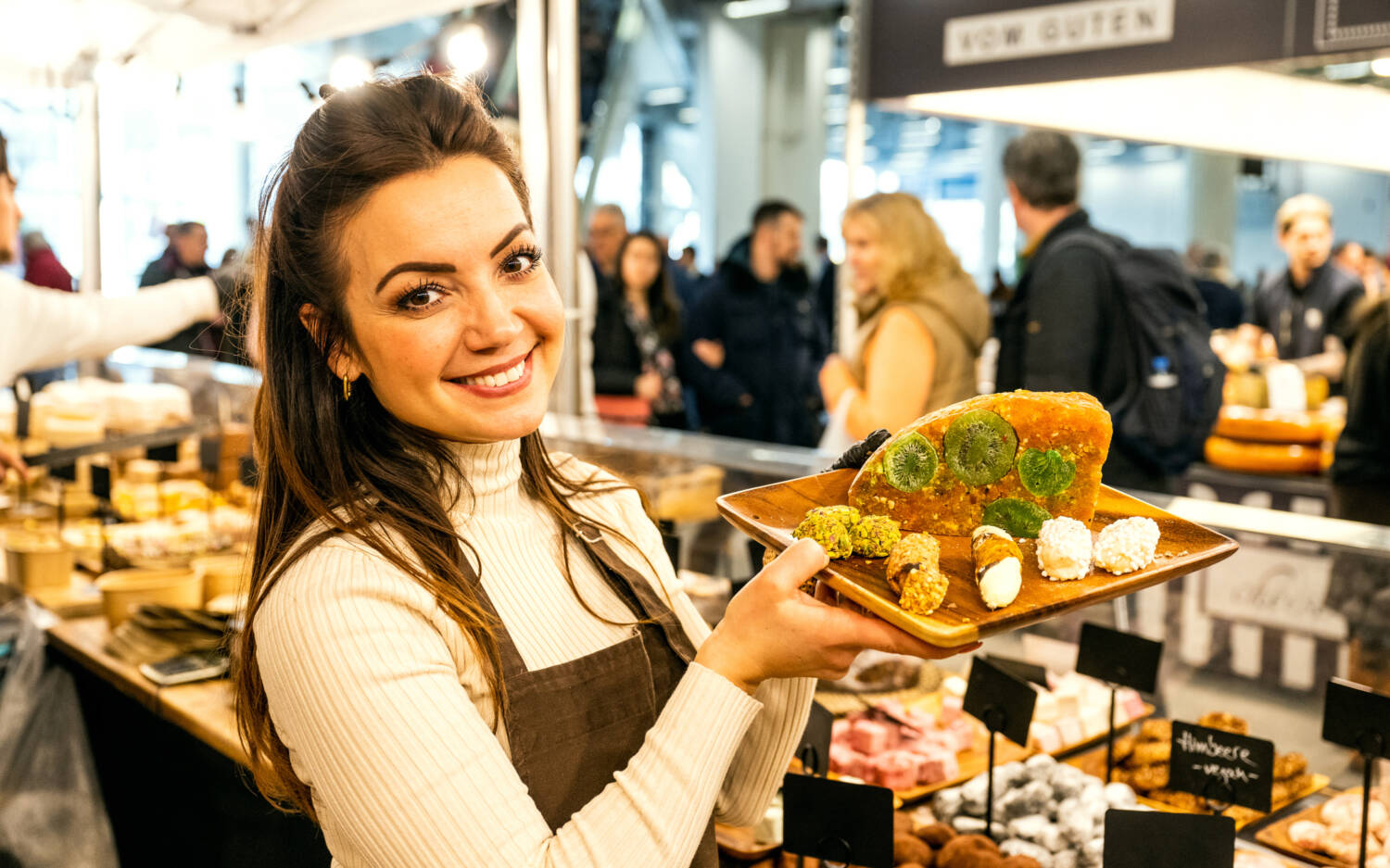 Fünf Tage lange können sich Besuchende in den Messehallen B1 und B2 auf die Genussreise begeben / ©Landesmesse Stuttgart GmbH