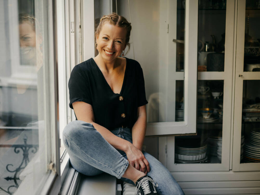 Zora Klipp blick mit Zuversicht in die Zukunft des Blattgold / ©Juli Schneegans