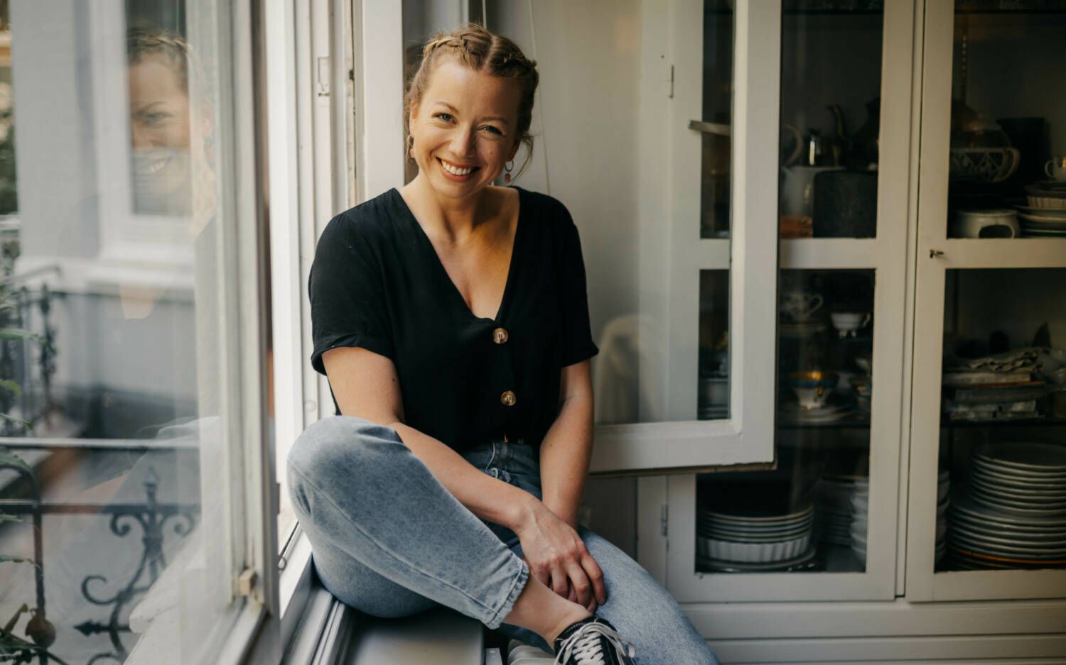 Zora Klipp blick mit Zuversicht in die Zukunft des Blattgold / ©Juli Schneegans