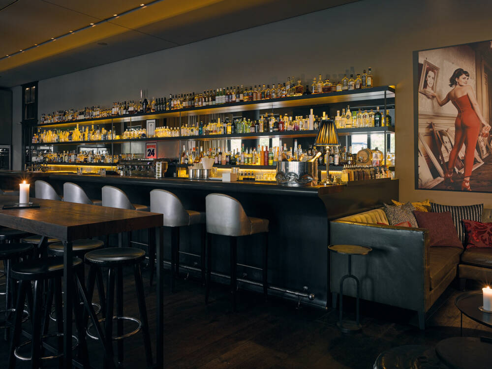 Die elegante Hotelbar im The George Hotel in St. Georg / ©SBaade