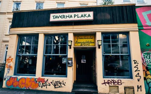 Griechische Spezialitäten gibt es in der Schanz bei Taverna Plaka / ©Marc Sill