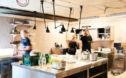 Ideen brauchen Raum: Im foodlab in der HafenCity können Start-ups in der Testküche an ihren Rezepten  feilen / ©Vivi D’Angelo