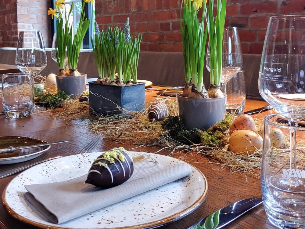 An den Feiertagen tischt das Mangold ein köstliches Ostermenü auf /©Mangold