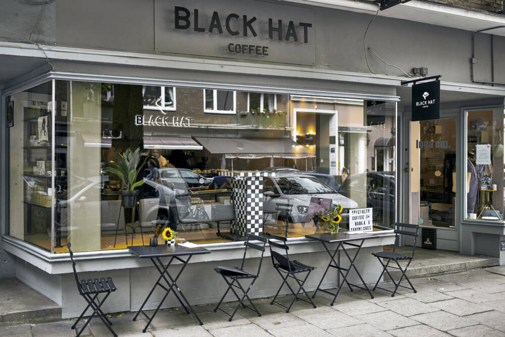 Stylishes kleines Café in Eimsbüttel: Black Hat Coffee / ©Marc Sill