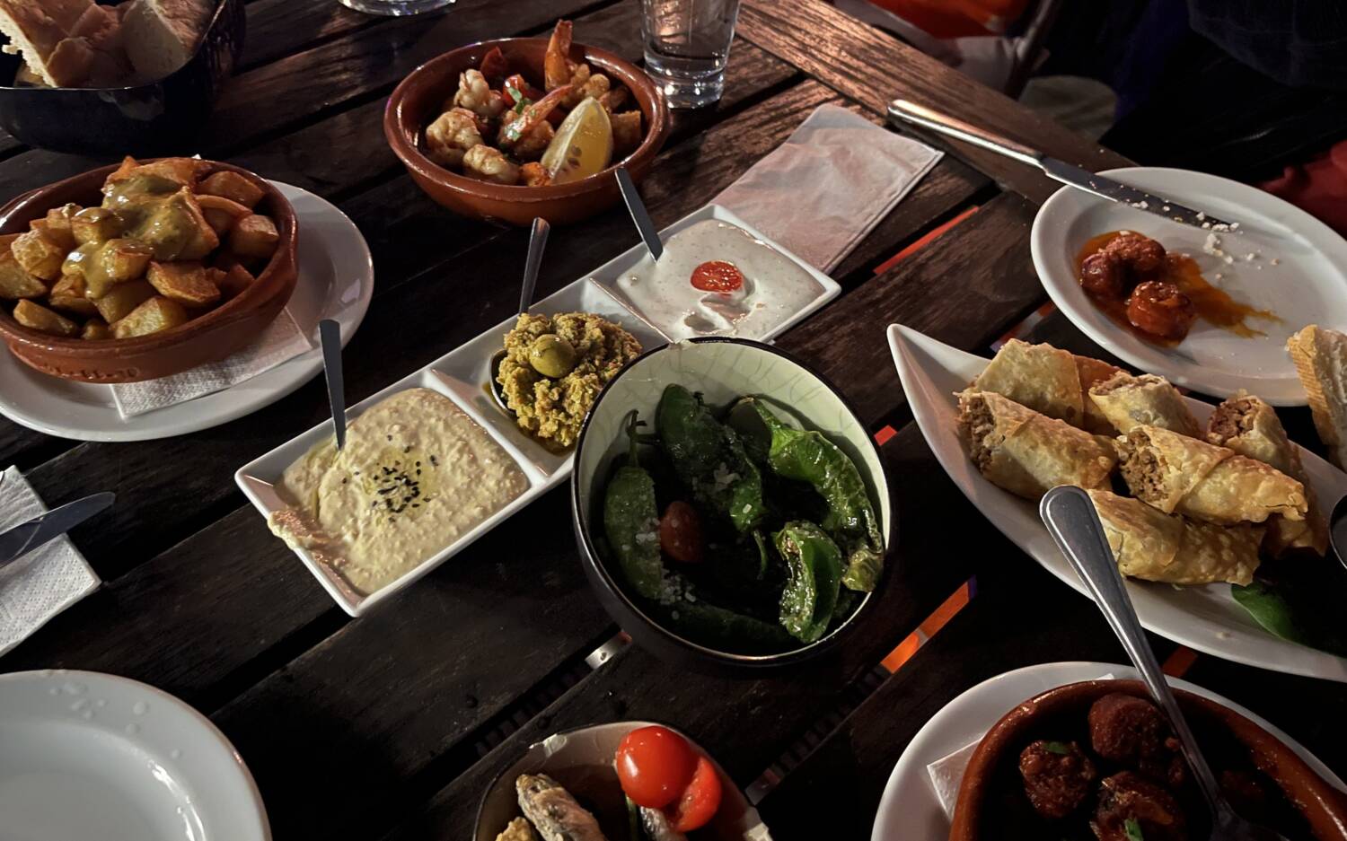 Die Portionen im Tapas-Restaurant Spanische Treppe in Hohenfelde sind groß / ©Alice von der Laden 