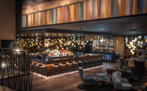 Imposant: Die neue Bar im Cloud One Hotel in der City / ©The Cloud One Hotels