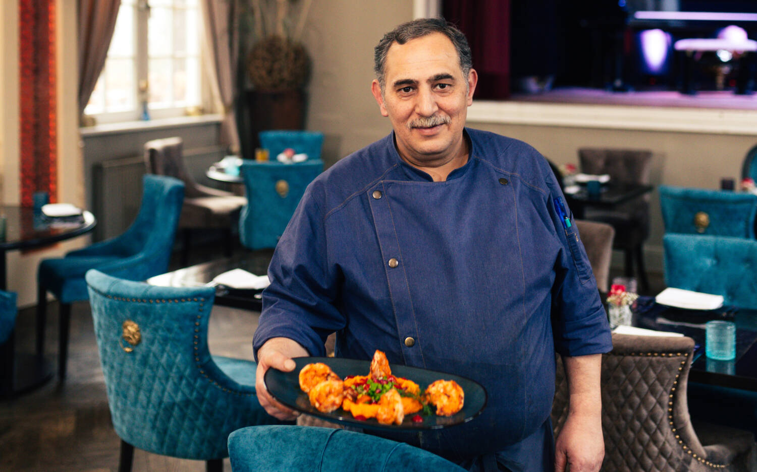 Mohammed Tamraz ist seit 35 Jahren Küchenchef im Mazza Eimsbüttel / ©Julia Schumacher