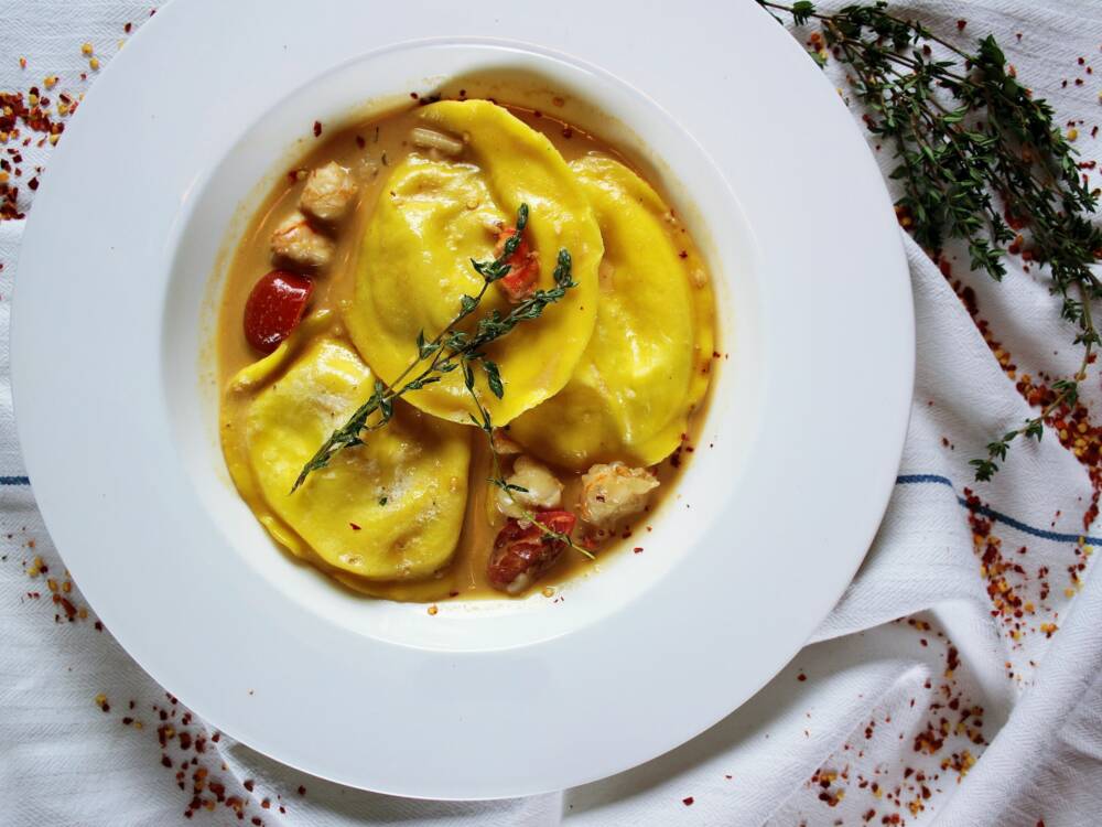 Leckere Maultaschen in Soße: Heimatküche im Schwabenstüble in Handorf / ©Unsplash/ Toa Heftiba