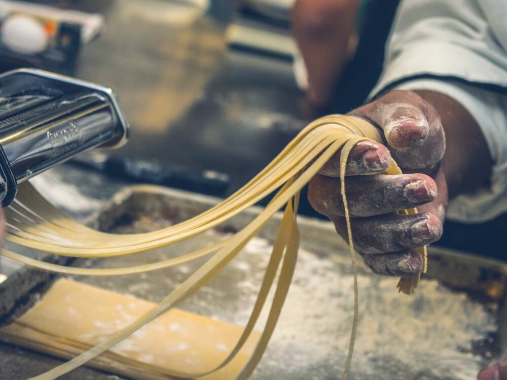 Nudelklassiker im Vecchio Amore in der HafenCity / ©Unsplash/ Jorge Zapata