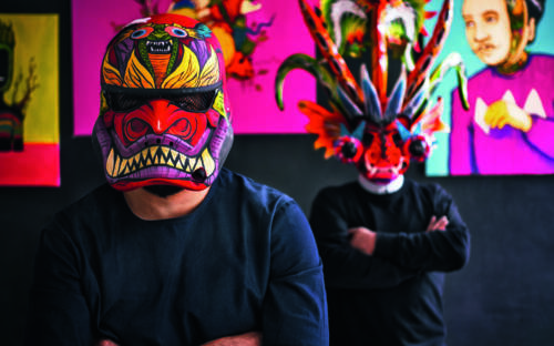 Bunte Masken, noch buntere Teller: das Tigre in Ottensen / ©Tigre 