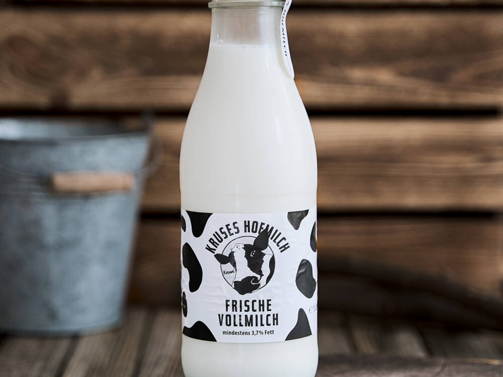 Frische Milch, Quark, Joghurt und Sahne von Kruses Hofmilch / ©Kruses Hofmilch