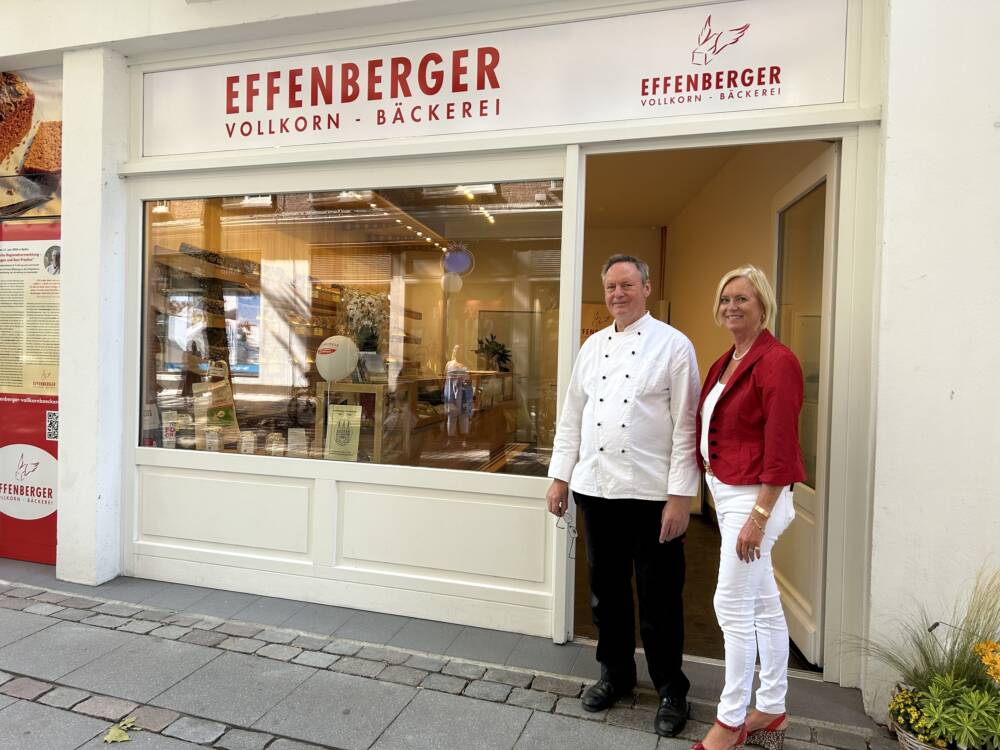 Lieben gutes Brot und echtes Handwerk: Thomas und Anne Effenberger haben am Ida-Ehre-Platz eine weitere Filiale eröffnet/ @Hakan Evcil