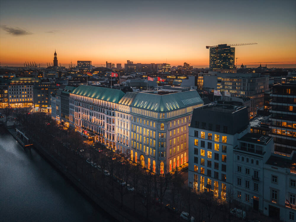 Das Hotel Vier Jahreszeiten wurde mit drei Michelin Keys ausgezeichnet / ©Matthias Plander