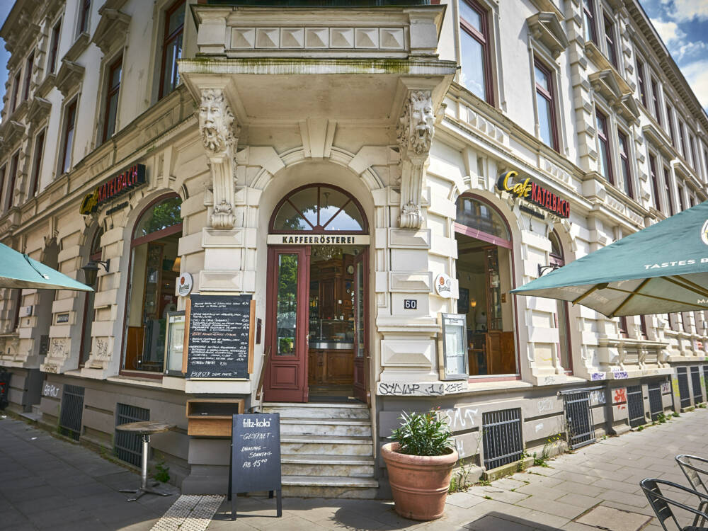 Das Café Katelbach versprüht klassischen Wiener Kaffeehaus-Charme in Ottensen / ©Marc Sill