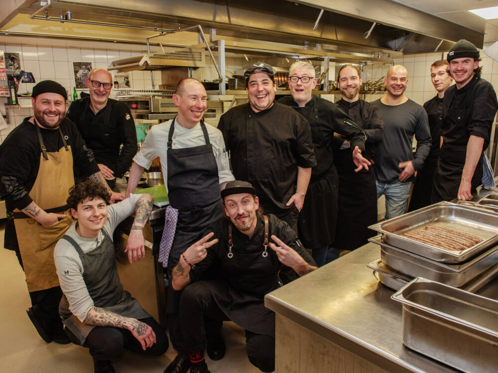 Die Helden des Abends. Sie kreierten am ersten Advent ein Fünf-Gänge Menü im Stadtrestaurant / @Reichshof