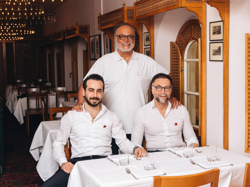 Wadie Saliba (v.l.), Hanna Saliba und Alexander Mudjadidi haben den Testsieg im Team erkocht ©Julia Schumacher