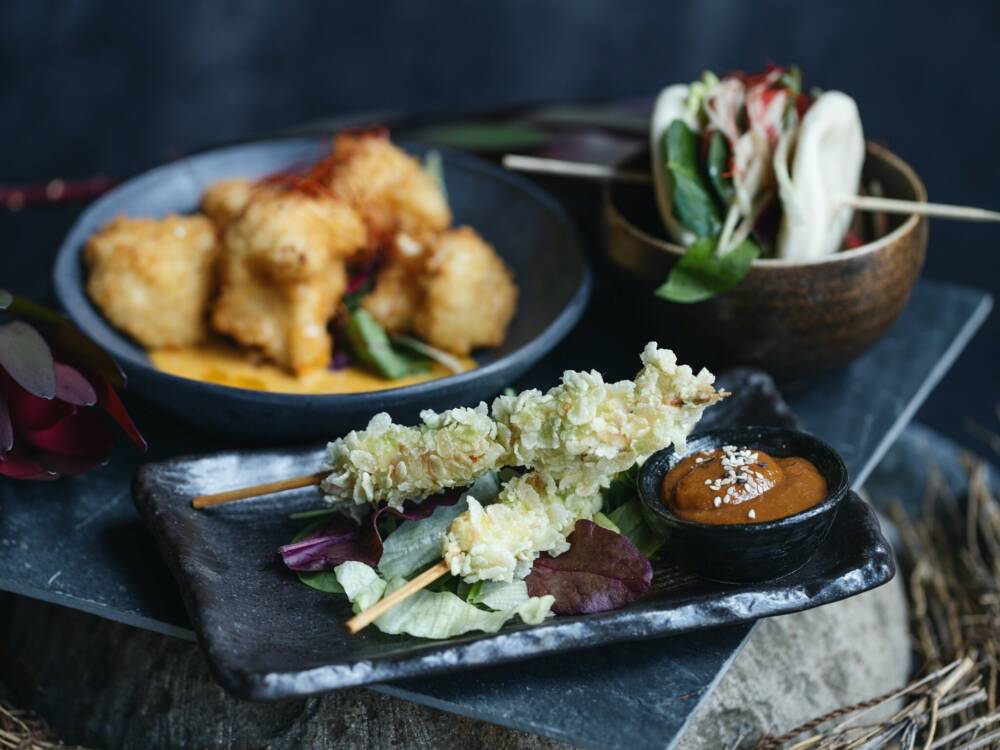 Appetitlich und fast zu schade zum Essen sind die Tapas im Cham und anderen veganen asiatischen Restaurants in Hamburg / ©Cham Vegan House