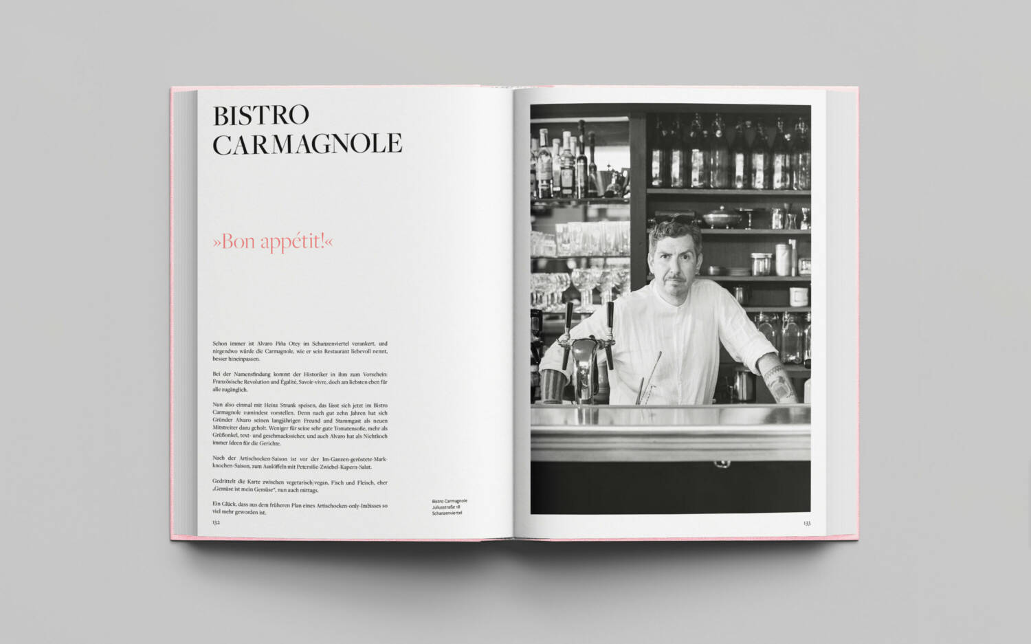 Persönlich kuratierte Tipps, wie das Bistro Carmagnole, befinden sich in ihrem zweiten Buch / ©Franziska Heinemann-Schulte