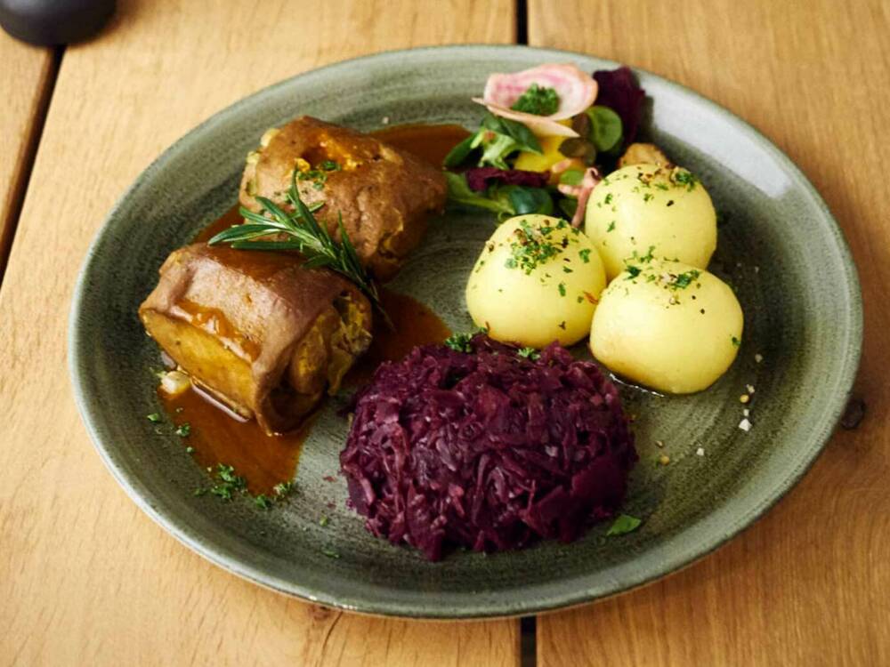 Auf der Karte stehen saftige Variationen der Heimatküche / ©Marc Sill