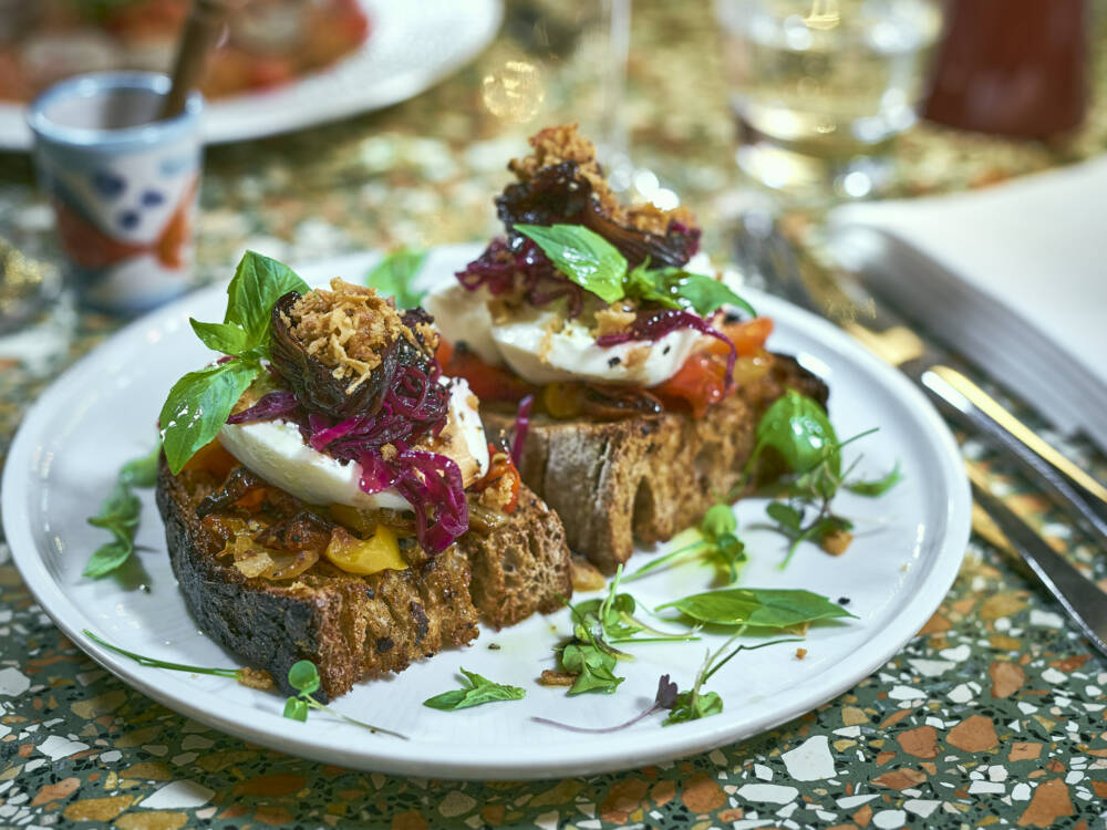 Das De Marco begeistert unseren Tester mit fein angerichteten Tellern – und das fängt schon bei den Vorspeisen an! 