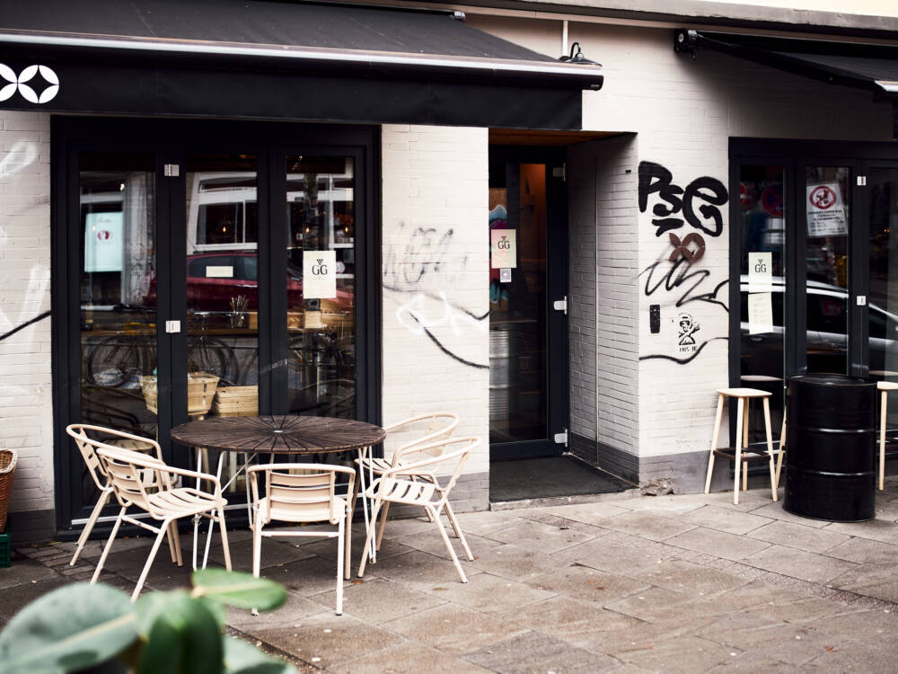 Außenansicht der XO Seafoodbar auf St. Pauli / ©Marc Sill 