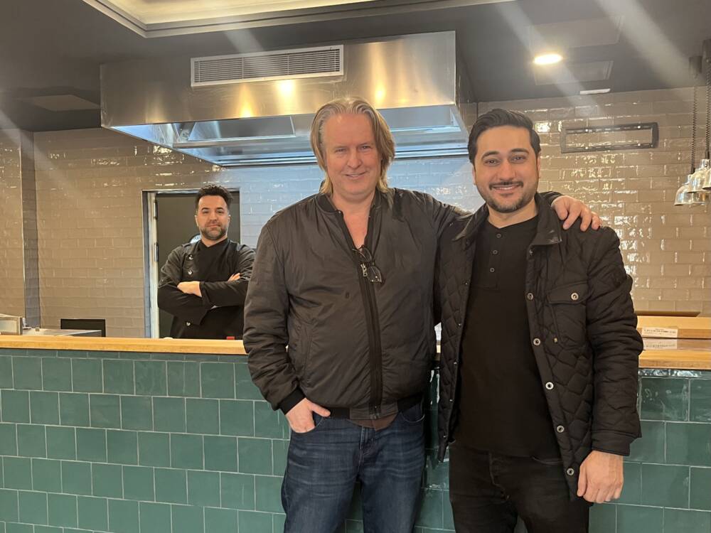 Behzad Reziyan, Dirk Schümann und Samir Omid eröffnen gemeinsam Farina di Nonna in Ottensen / ©Genuss-Guide