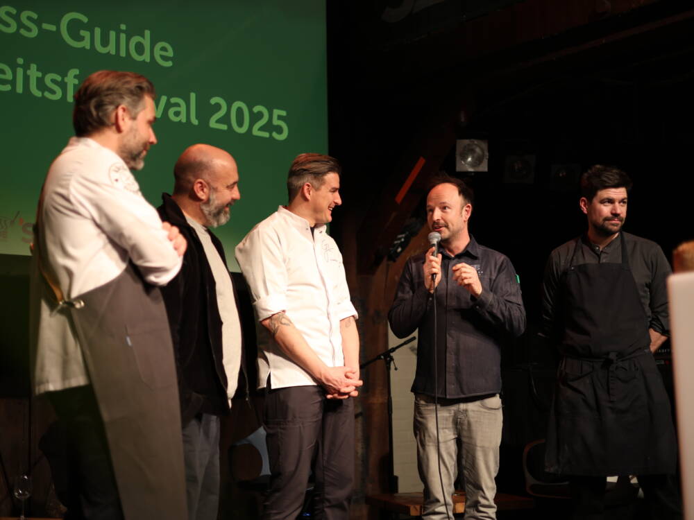 Das Nachhaltigkeitsfestival brachte Gäste, Gastronomen und Produzenten zusammen, um gemeinsam zu diskutieren und zu genießen /©Johanna Zobel