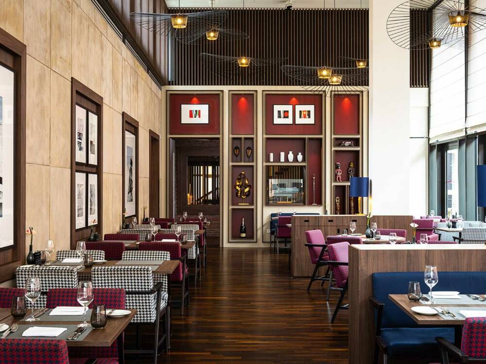 Edles Ambiente und Design im Cantinetta Ristorante & Bar / ©AMERON Hamburg Hotel Speicherstadt