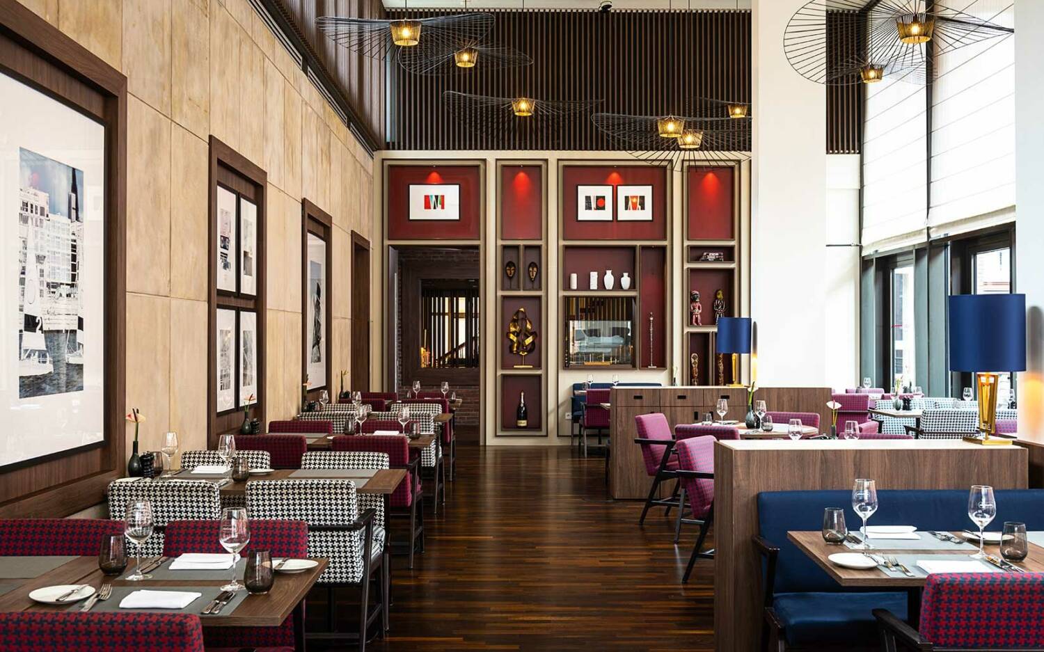 Edles Ambiente und Design im Cantinetta Ristorante & Bar / ©AMERON Hamburg Hotel Speicherstadt