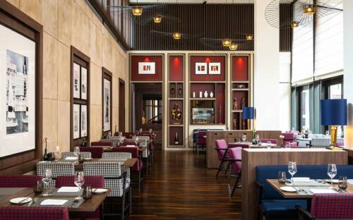 Edles Ambiente und Design im Cantinetta Ristorante & Bar / ©AMERON Hamburg Hotel Speicherstadt