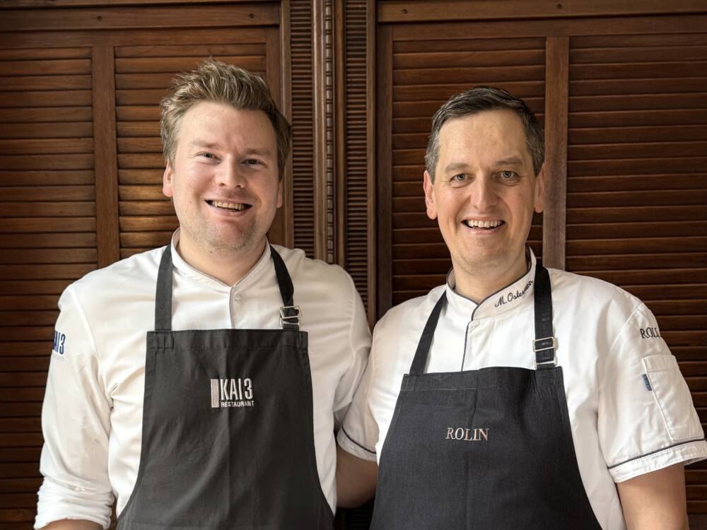 Felix Gabel kochte mit Marc Ostermann im Rahmen des 38. Schleswig-Holstein Gourmet Festivals ein internationales Menü / ©Hotel Cap Polonio
