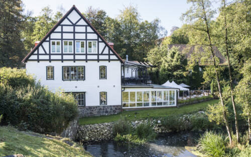 Heimatküche schlemmen im idyllischen Ambiente der Fürst Bismarck Mühle / ©Christian Geisler
