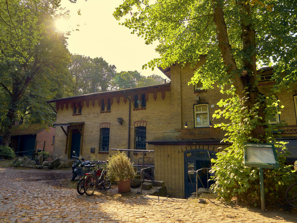 Im Restaurant Alte Mühle Bergstedt speist es sich idyllisch direkt am Mühlenteich / ©Marc Sill