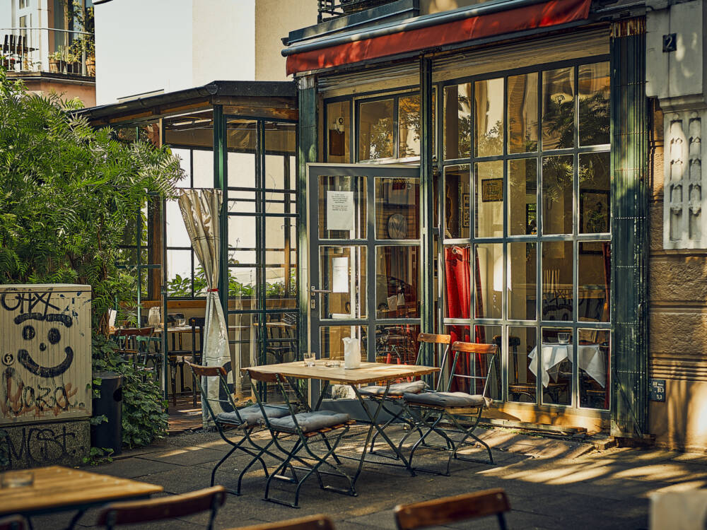 In Eimsbüttel draußen sitzen geht ganz wunderbar im Bistrot Vienna / ©Marc Sill 