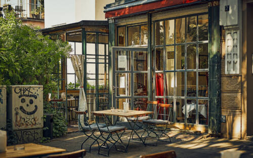 In Eimsbüttel draußen sitzen geht ganz wunderbar im Bistrot Vienna / ©Marc Sill 