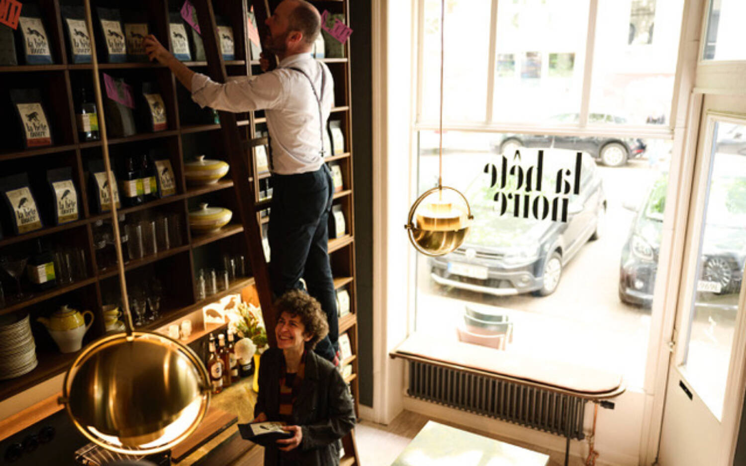 La Bête Noire: Hier riecht es überall nach geröstetem Kaffee / ©Astrid Grosser