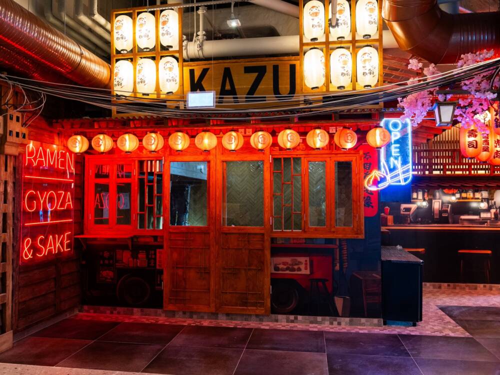 Unterhalb des neuen Kinopolis wird das Kazu Ramen und Dumplings servieren / ©URW + rock&stars digital