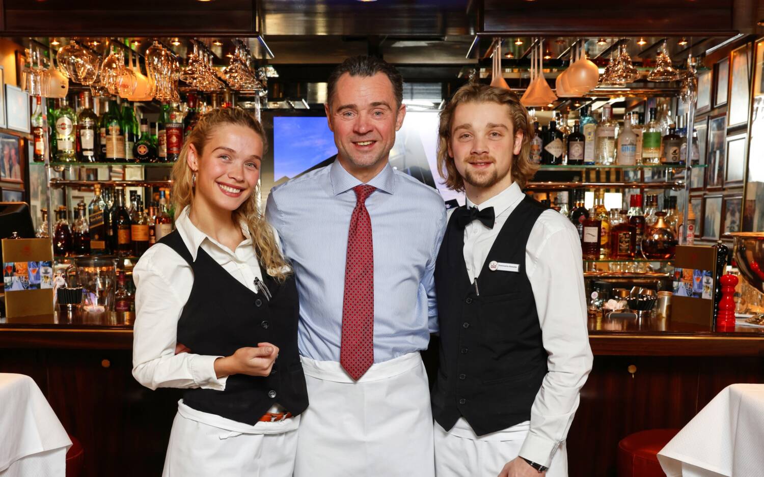 Dirk Kowalke mit seinen Kindern Fiona und Konstantin / ©Andreas Costanzo