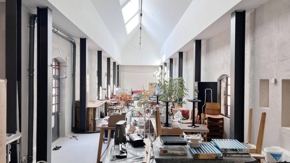 Ein charmanter Altbau ist das Zuhause von der Torhauskantine / ©Leon Feickert