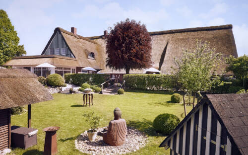Idylle im Garten des Schönes Leben auf dem Lande in Neuendeich / ©Schönes Leben auf dem Lande
